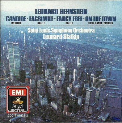CD: Leonard Bernstein, Candide, Fancy free, On the Town u.a., Leonard Slatkin