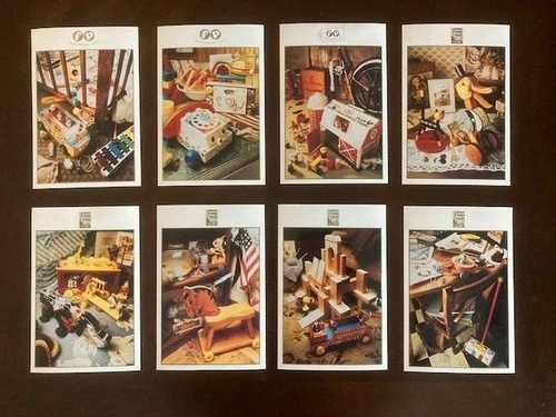Rare Fisher Price Toys Postcards - Vintage Toys - 8 total!