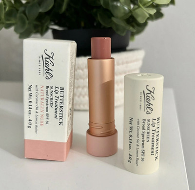 NEW Kiehls Butterstick  Naturally Nude  Lip Treatment *Rare & Discontinued