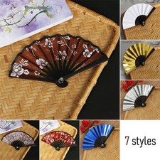 Mini Fan Photo Prop Chinese Style Vintage Hand Fan Foldable Party Decor Gift