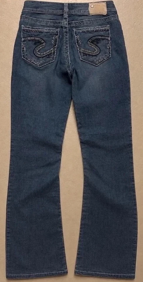 Silver Jeans Co. Suki Bootcut Jeans Damen – Y2K Vintage Denim W27/L32 - Bild 3 von 4