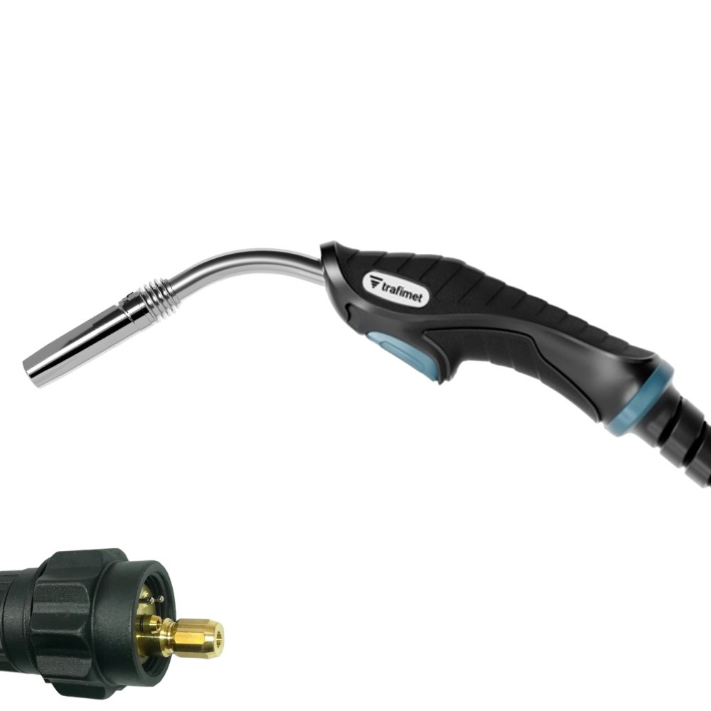 TORCIA TRAFIMET ERGOPLUS 36 SALDATRICE MIG MAG 330A RAFFREDDAMENTO ARIA 4 MT