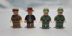 LEGO Indiana Jones 7626 Jungle Cutter complete with Minifigures & Instructions