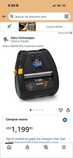 Zebra ZQ630 Mobile Label Printer, MPN ZQ630