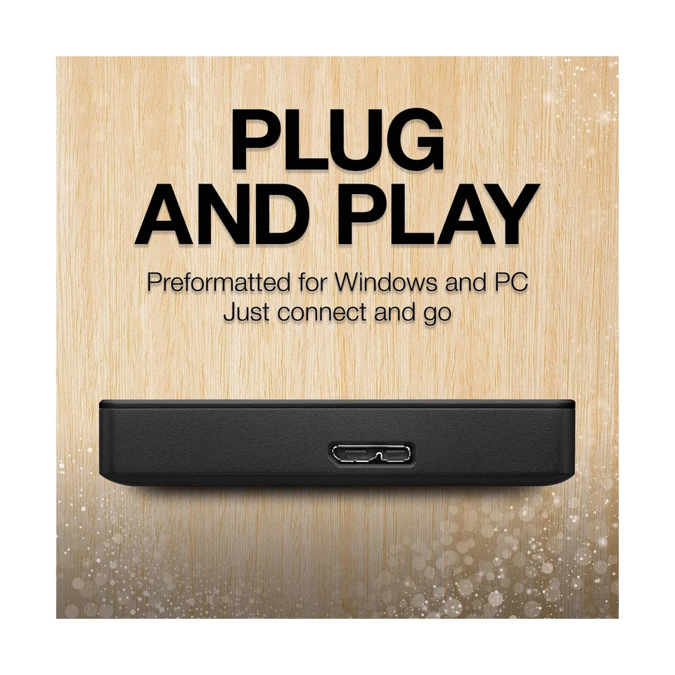 Seagate Portable 2TB External Hard Drive HDD — USB 3.0 for PC, Mac, PlaySt - Image 4 of 4