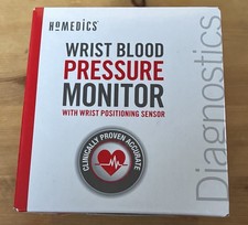 Homedics Wrist Blood Pressure Monitor with Positioning Sensor Diagnostics Heart