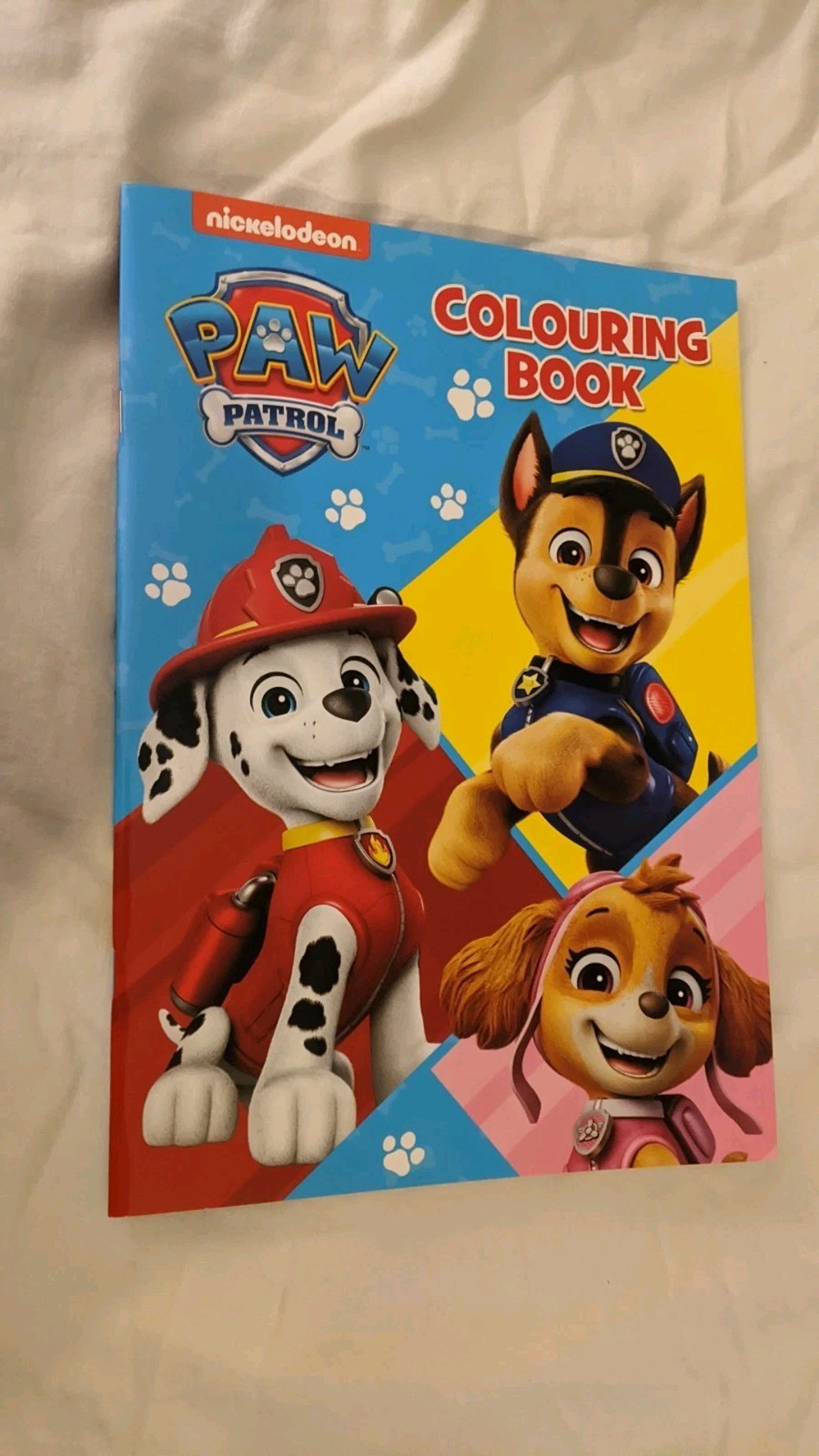 Paw Patrol Race Colouring Book (Paperback 2025)