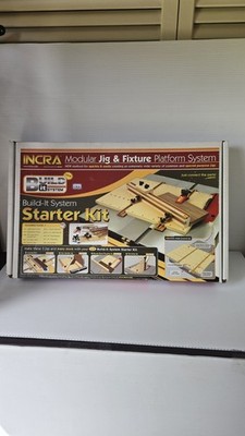 Incra Build-It System Starter Kit Jig & Fixture Platform Never Used