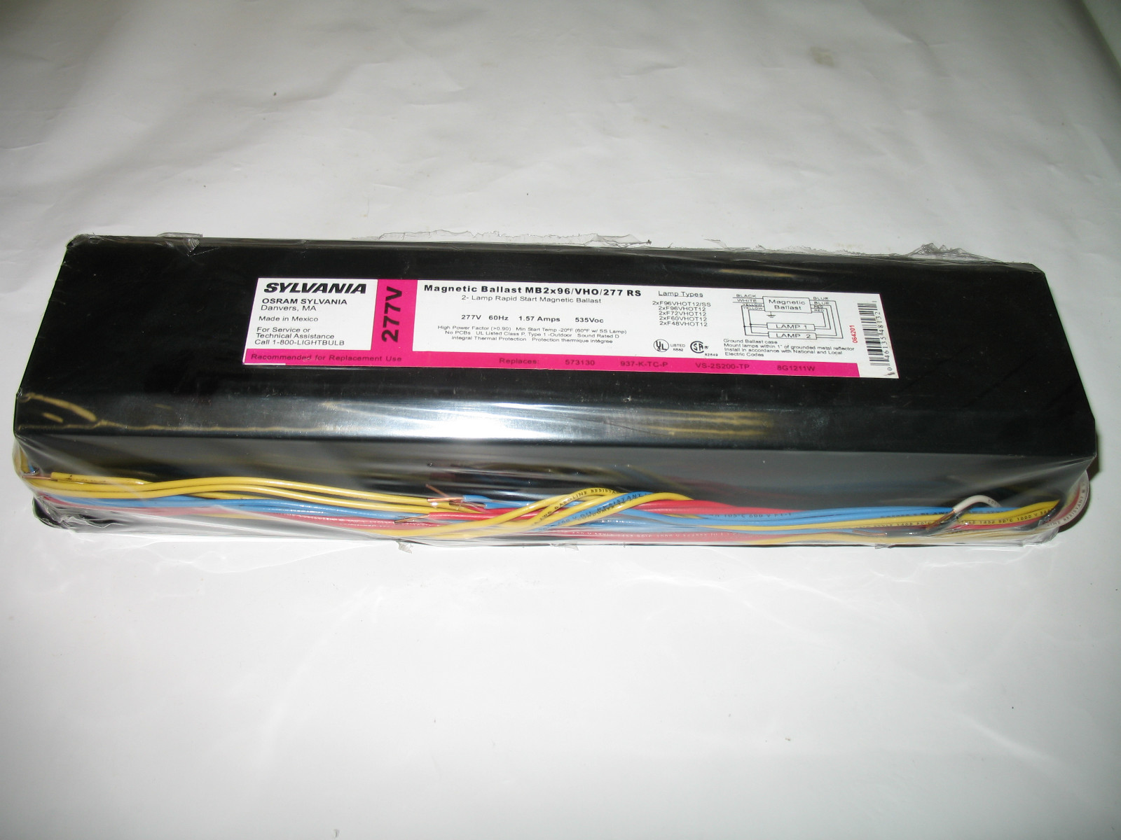 Sylvania MB2X96/VHO/277RSSRNK Ballast for sale online eBay