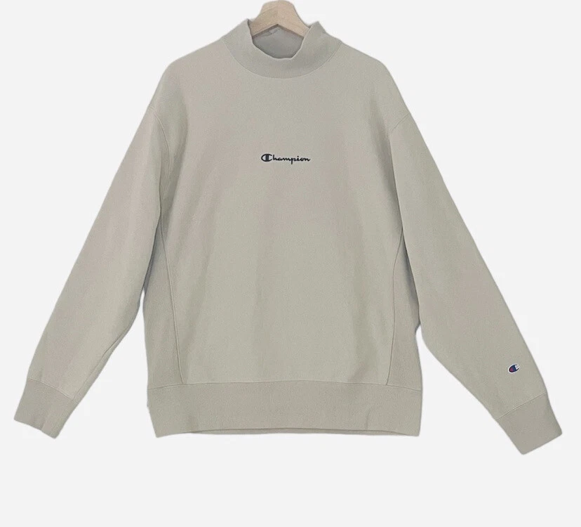 champion turtleneck sweatshirt mens