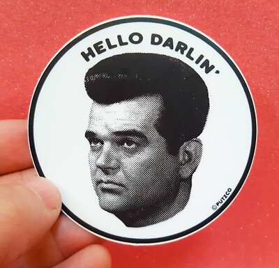 Conway Twitty STICKER by PUTZCO country music hello darlin loretta lynn vinyl