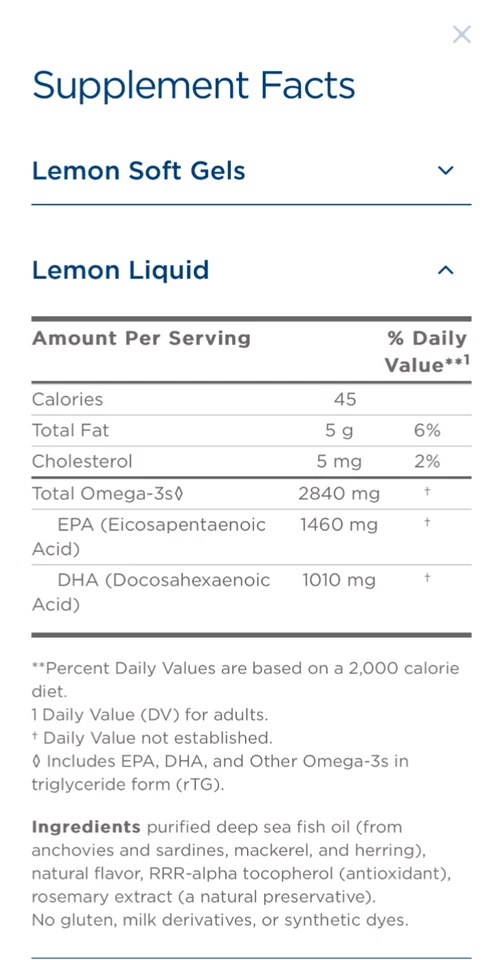 Nordic Naturals Ultimate Omega, líquido 8 oz, Foto 3 de 3