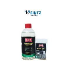 Ballistol Suppressor Cleaner - 16.9 fl. oz. With Rubber Corks.