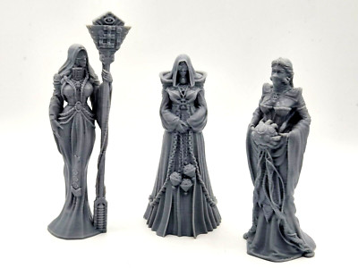 SciFi Gothic Statue Gelände Kathedrale Landschaft Set 3 Grimdark Wargaming Statuen