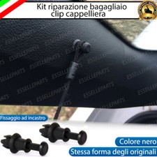 KIT RIPARAZIONE MONTANTE BAGAGLIAIO CAPPELLIERA CLIP PER AUDI A3 8V