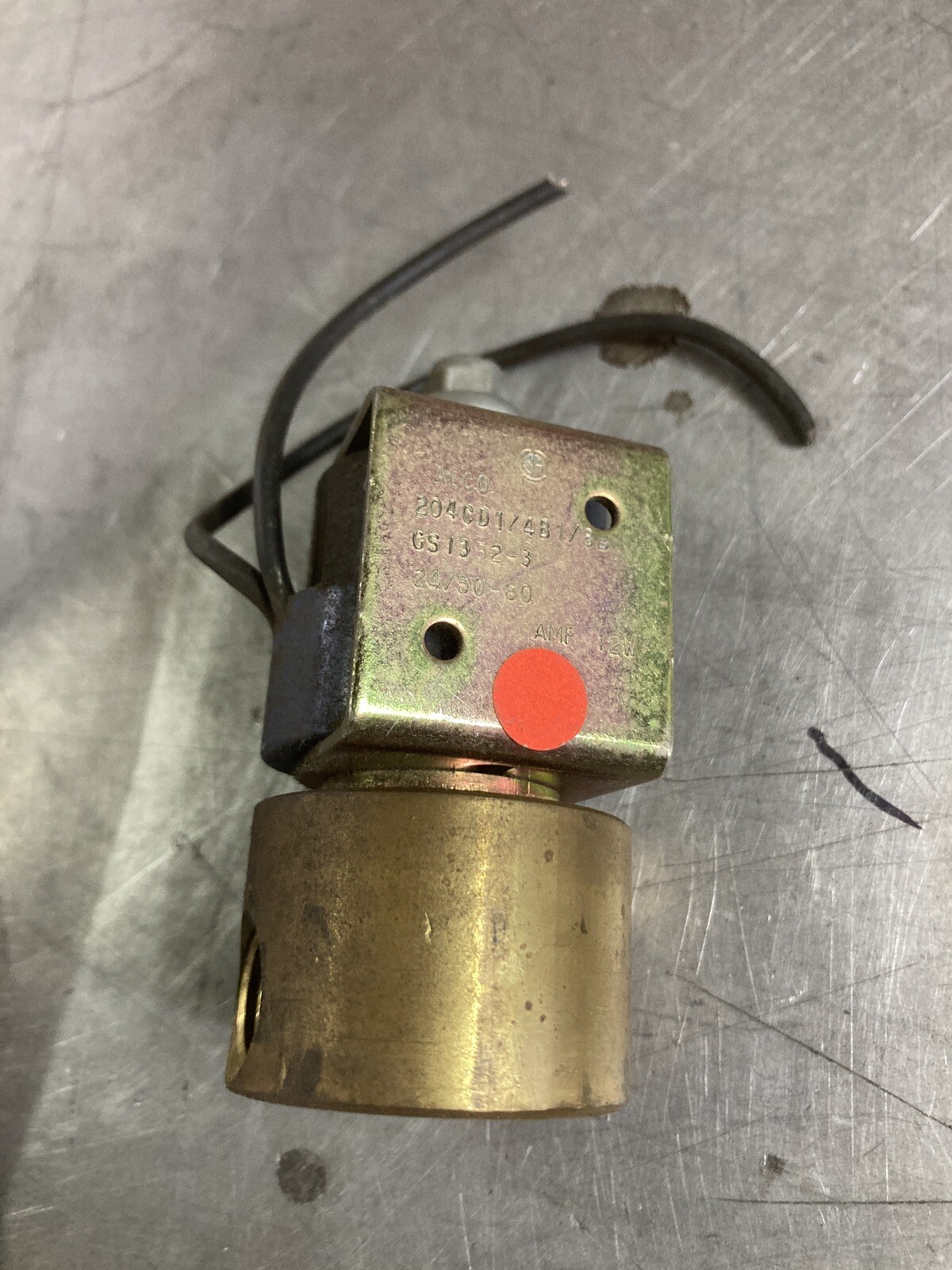 MILLER WELDER PARTS MI035630 Gas Solenoid Used Tested eBay