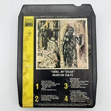Marvin Gaye - Here, My Dear - Restored 8 Track Tape - New Pad and Splice