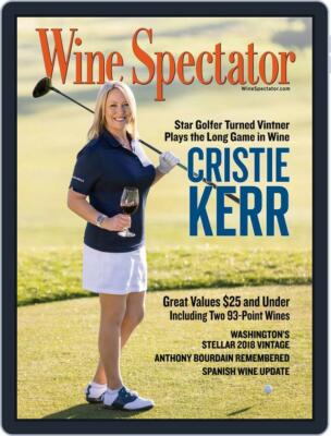 Wine Spectator Magazine October 15 2021 Cristie Kerr Great Values Spain Bourdain