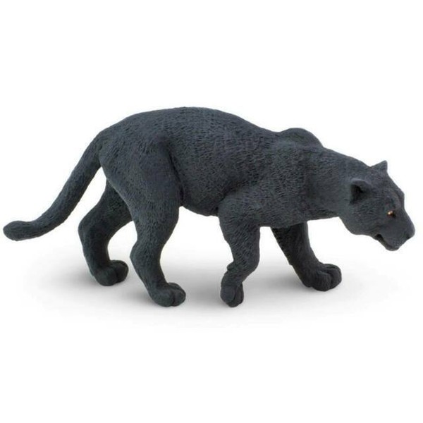 Black Jaguar Wildlife Figure Safari Ltd 224429 in Stock for sale online