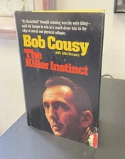 Bob Cousy Signed Book "The Killer Instinct" Auto with B&E Hologram