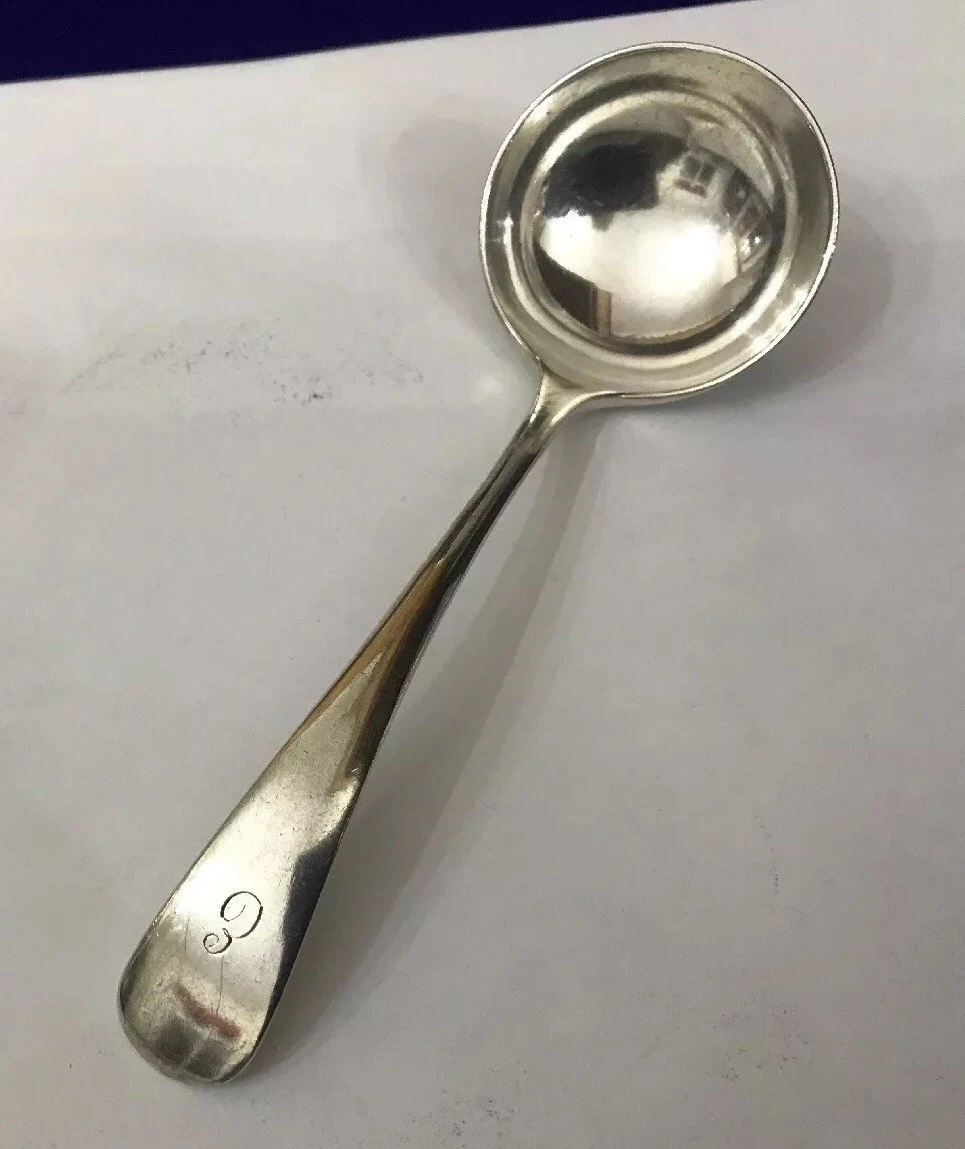 Vintage Silver Plated Walker & Hall 15cm Old English Small Sauce Ladle Cutlery
Opens in a new window