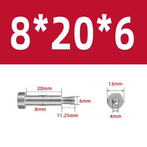 304 Stainless Steel Round Head Hexagonal High Limit Step Screw M2.5 M3 - M8 M10 - Picture 81 of 135