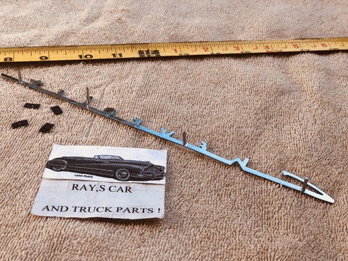 NUEVO REEMPLAZO CHEVROLET CHROME DASH TRIM 1953 Y 1954 , - Imagen 3 de 6