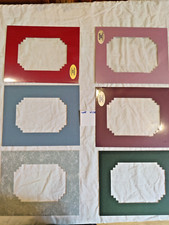 Lot of 6 - 8x10 Staircase Picture Mats - 6 Singles, or 3 Doubles - NEW - W15