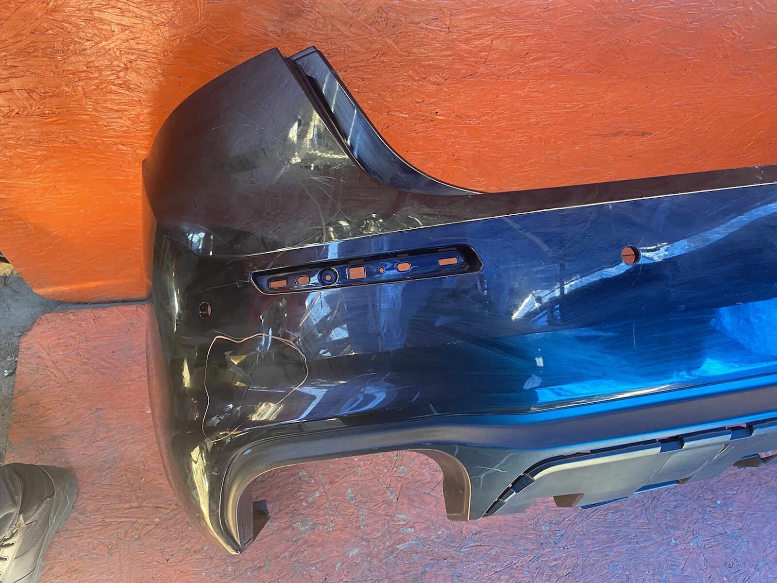 2018 2019 2020 MASERATI GHIBLI SQ4 REAR BUMPER COVER OEM