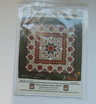 Four Seasons Quilt Winter Blessings by Lori Smith 54x54'' Pattern 0203