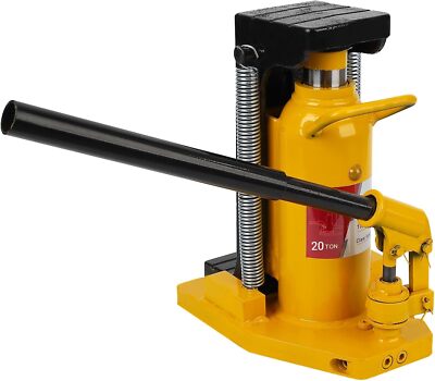 Hydraulic Machine Toe Jack 20 Ton Manual 44092lb Truck RV Repair Lift Tool US