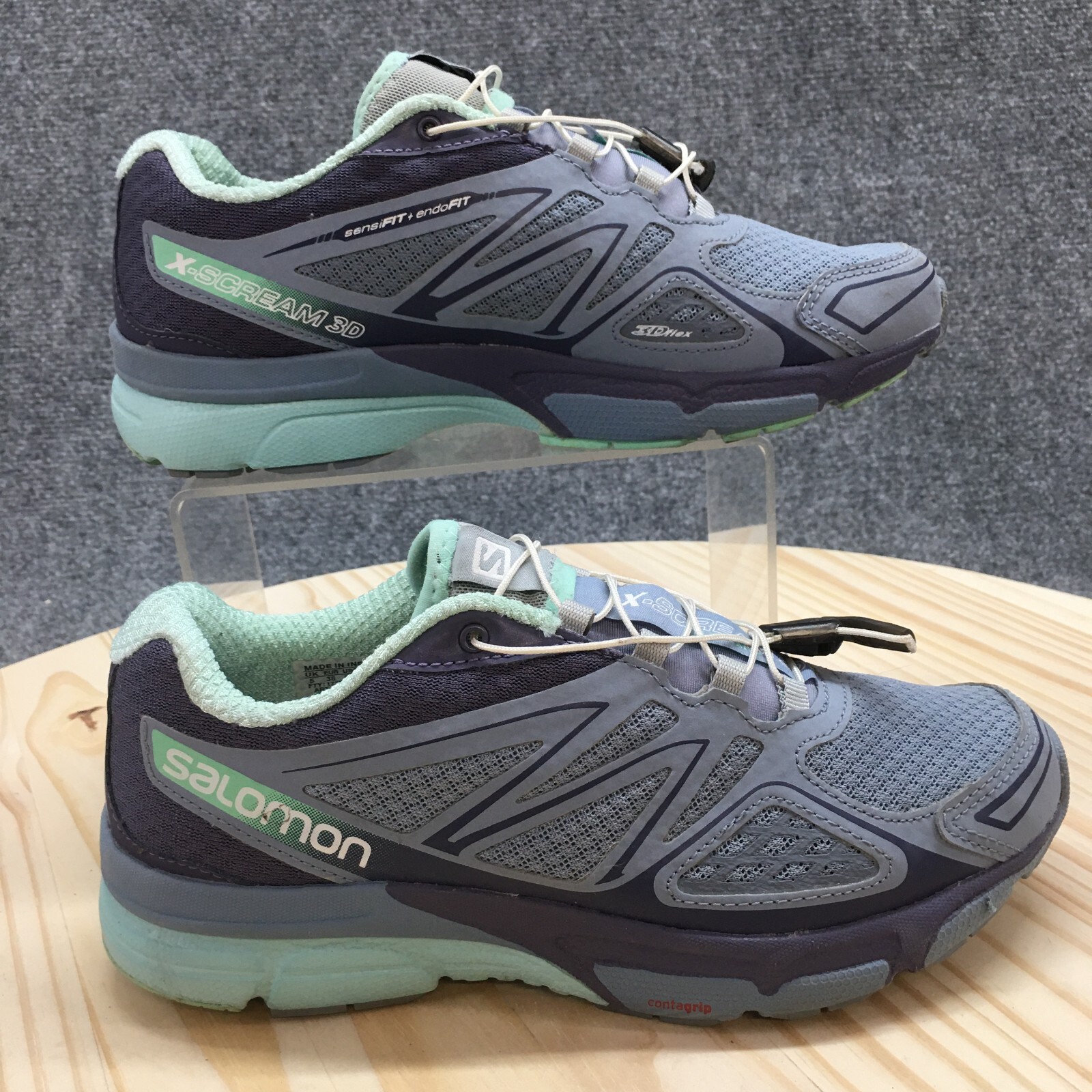 Salomon Scarpe Donna 6 5 X Scream 3D Sneakers da Corsa Multicolore Maglia 371288