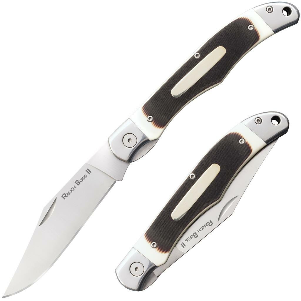 COLTSNIPER SS 、BB 2本セット Cold Steel CS-20NPM1 Ranch Boss II Folding Pocket Knife for sale