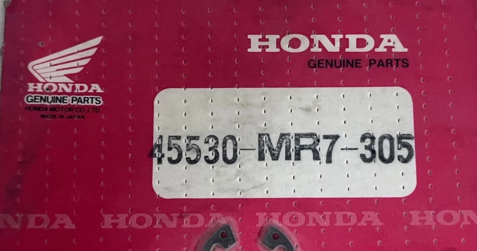 HONDA CBR900RR FIREBLADE 1998-99 CILINDRO MAESTRO # 45530-MR7-305 NUEVO FABRICANTE DE EQUIPOS ORIGINALES (792) IR Foto 2 de 2