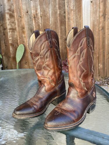 Double H Men's AG7 Western Work Boots Size 7 D