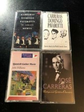 4 CLASSICAL CASSETTES SOLD AS AS PACKAGE