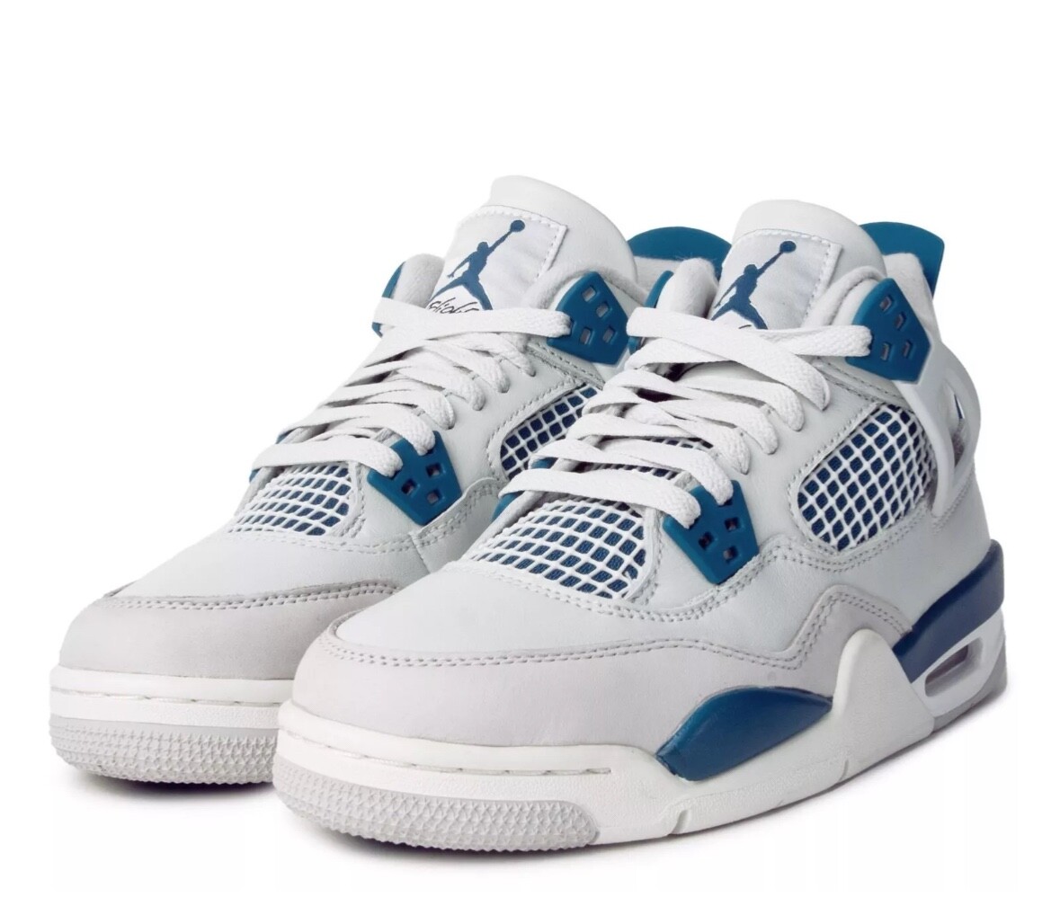 Jordan 4 Retro Military Blue GS 5Y / HF4281-141 | eBay Jordan 4 Retro Military Blue GS 5Y / HF4281-141 | eBay