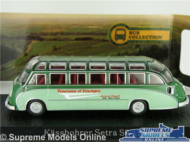 KASSBOHRER SETRA S8 MODEL COACH BUS 1:76 SCALE ATLAS IXO 1951 COLLECTION K8
