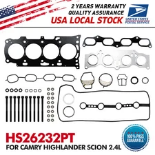 Head Gasket Set Kit and Bolts For 2002-2006 Toyota Camry 2005-2006 Scion tC US