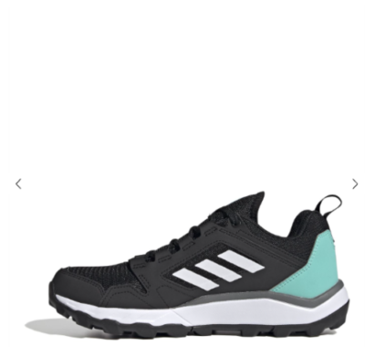 Adidas Terrex Agravic TR Women's Trail Hiking Shoes Black/Aqua Sz