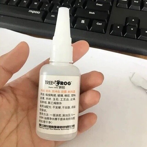 50g Universal Welding Tree Frog Oily Glue Plastic Wood Metal Rubber Repair UK - Picture 11 of 12