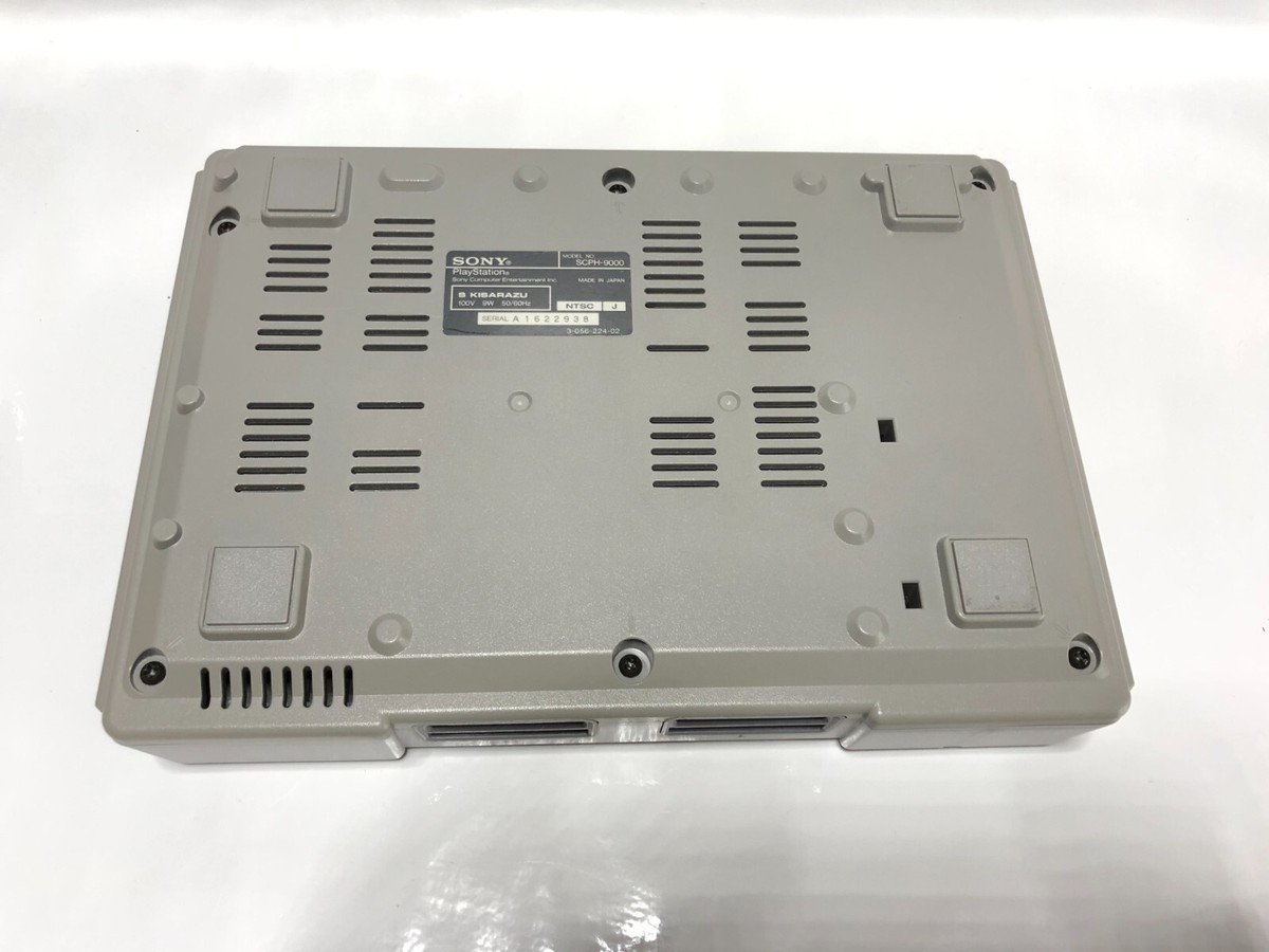 PlayStation 1 PS1 SCPH-9000 Sony Game Console - Disc Set Tested