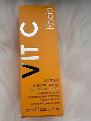RODIAL VIT C PAPAYA Enzyme Scrub Brighten & Renew 70ml/2.36oz 
