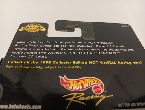 Hot Wheels Nascar Racing #6 Mark Martin Valvoline Ford Taurus Track Edition 1999 - Picture 24 of 24