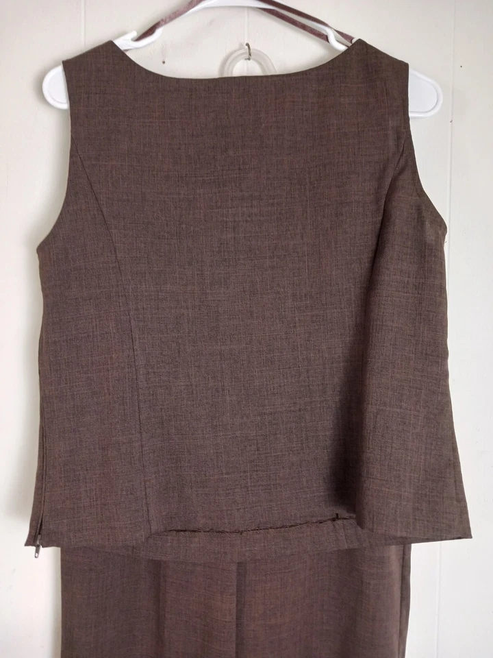 Conjunto de blazer/blusa/pantalones Sag Harbor de 3 piezas para mujer talla 8 Foto 3 de 4