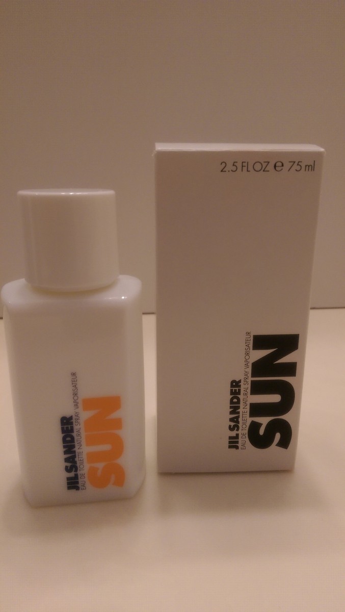 Jil Sander Sun 2.5 oz / 75 ml Women's Eau De Toilette Spray NEW