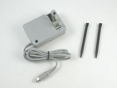 Nintendo NEW 3DS Original CTR-001 Compatible WAP-002 Charger AC Adapter 2 Stylus