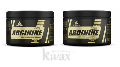 (EUR 130,56/kg) 2er-Pack Peak Arginin AKG 2 x 150 Kapseln