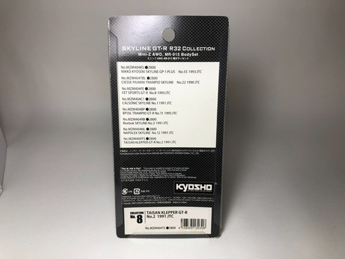 KYOSHO Mini-z Body Only TAISAN KLEPPER GT-R No.2 1991 JTC MZM404TS - Picture 8 of 8