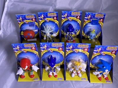 Sonic The Hedgehog 30th Year Anniversary Set 2.5''  Jakk s Figure Collection
